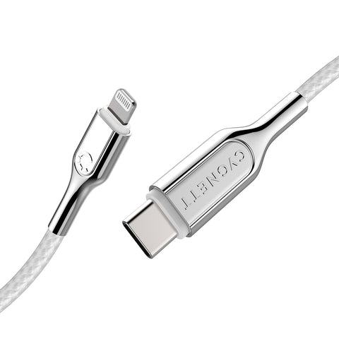 Lightning to USB-C Cable White 10cm
