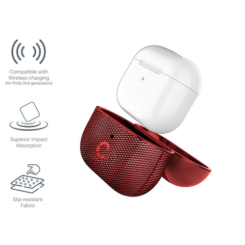 AirPods Pro case - Red/Red