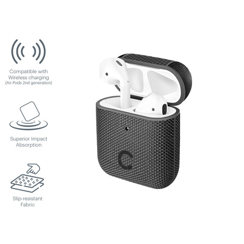 Protective AirPods Case - Black