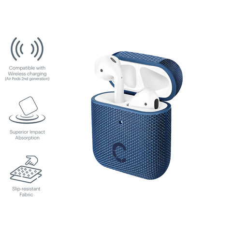 Protective AirPods Case - Navy