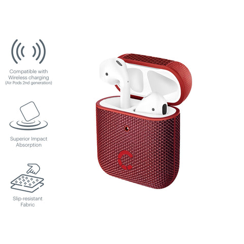 Protective AirPods Case - Red