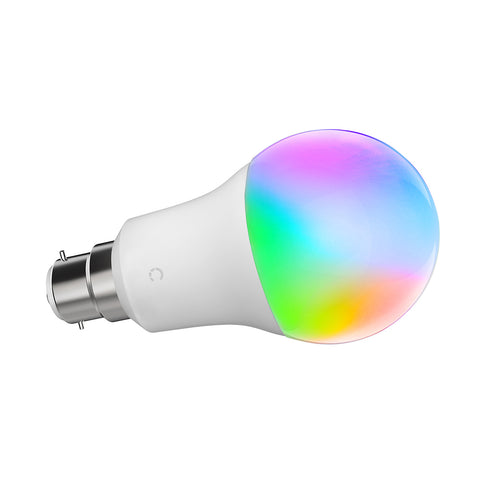 Smart Wi-Fi LED Bulb A19 Colour & Ambient White (B22)