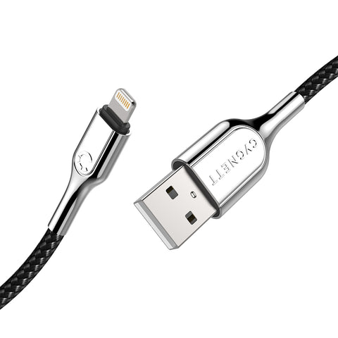 Lightning to USB-A Cable Braided Black 2m