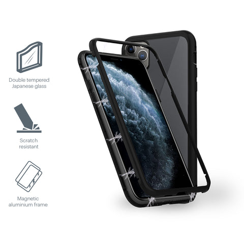 Magnetic Glass Case for iPhone 11 Pro