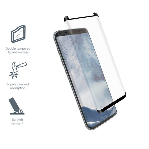 Double Tempered Glass Screen Protector for Galaxy S9 Plus