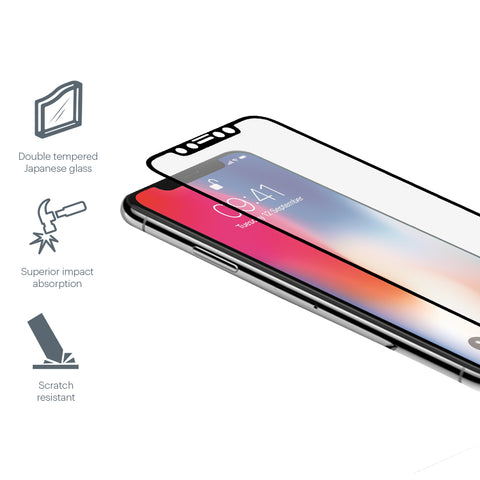 Double Tempered Glass Screen Protector for iPhone Xs Max