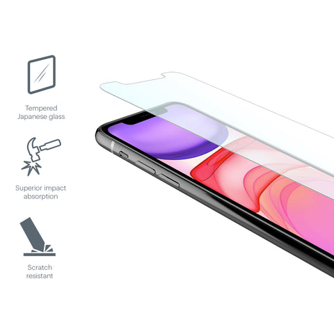 Tempered Glass Screen Protector for iPhone 11 & XR